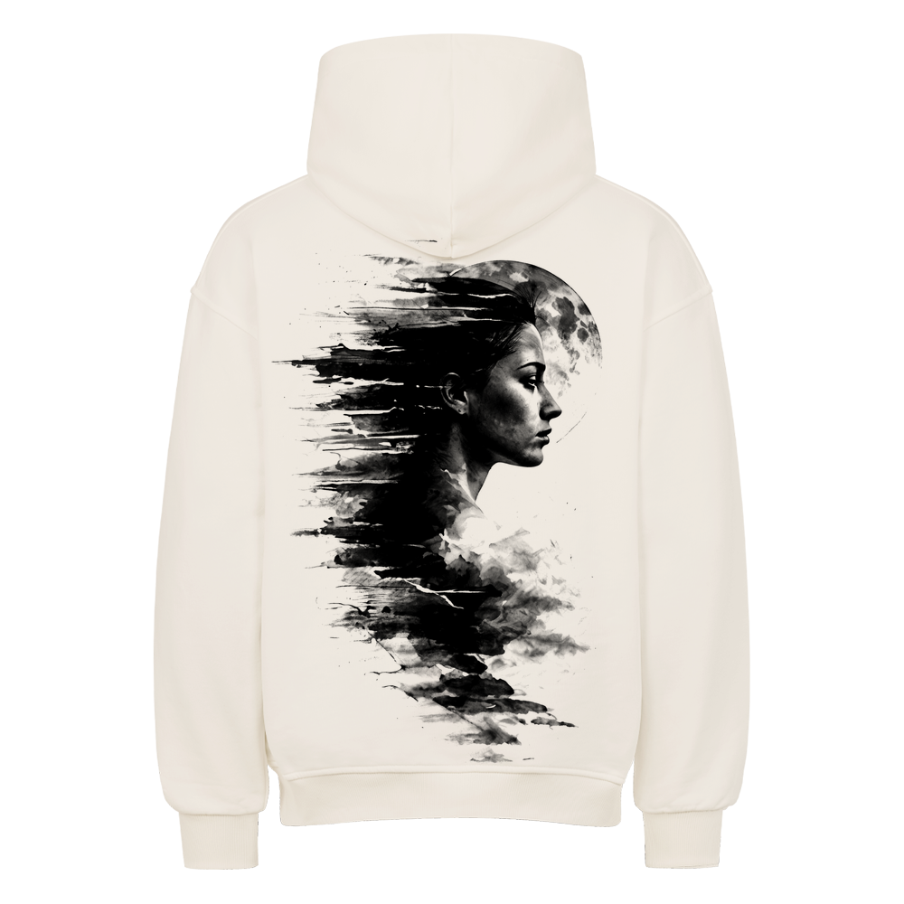 Faded Soul Oversized Hoodie Natural Raw
