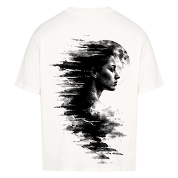 Faded Soul Oversized Shirt Weiß