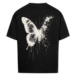 Broken Wings Oversized Shirt Schwarz