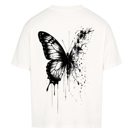 Broken Wings Oversized Shirt Weiß