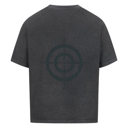 NEOKULT FADENKREUZ Backprint Tee Washed Black – Rückenprint