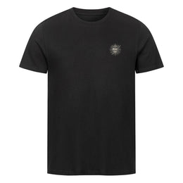 NEOKULT SACRED Organic Tee Schwarz – Sacred Heart mit Dornenkrone, Bio-Baumwolle