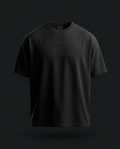 VACANCY Puff Tee – Black | NEOKULT Oversized Streetwear