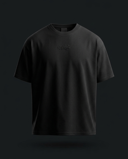 NEOKULT VACANCY Puff Tee Black – Studio Mockup 2