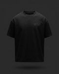 VACANCY Puff Tee – Black | NEOKULT Oversized Streetwear