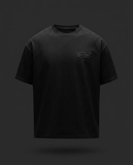 NEOKULT VACANCY Puff Tee Black – Studio Mockup
