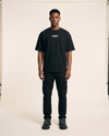 VACANCY Puff Tee – Black | NEOKULT Oversized Streetwear