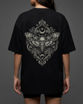 REQUIEM Moth Tee – Black | NEOKULT Oversized Streetwear