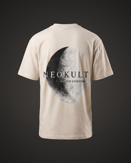 MOON TEE Ghost Mannequin Rückenansicht