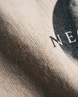 MOON TEE Stoff-Detail 240 GSM