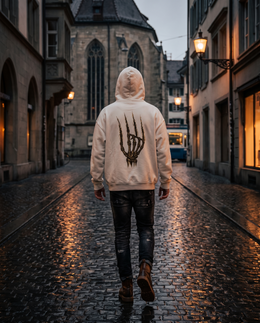 VACANCY Oversized Hoodie Off-White Streetstyle Zürich